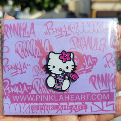 #PINKLA Hello kitty pin