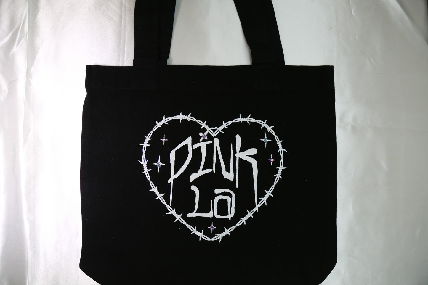 Pinkla thorn heart  tote